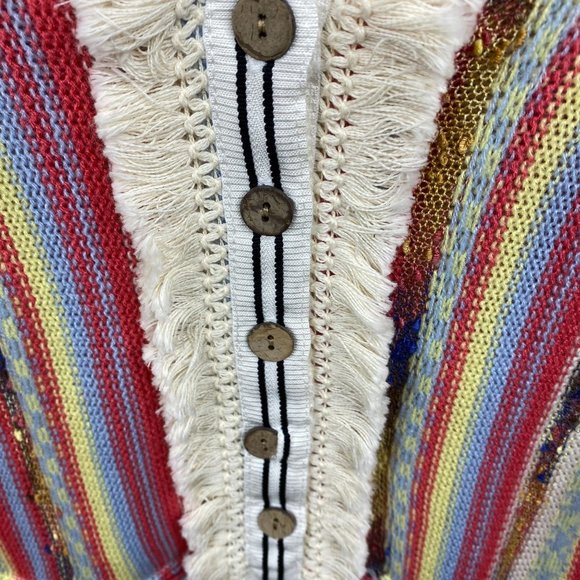 Anthropologie EN CREME Boho Women's Sweater Bell Sleeves Size Small EUC - Picture 4 of 8